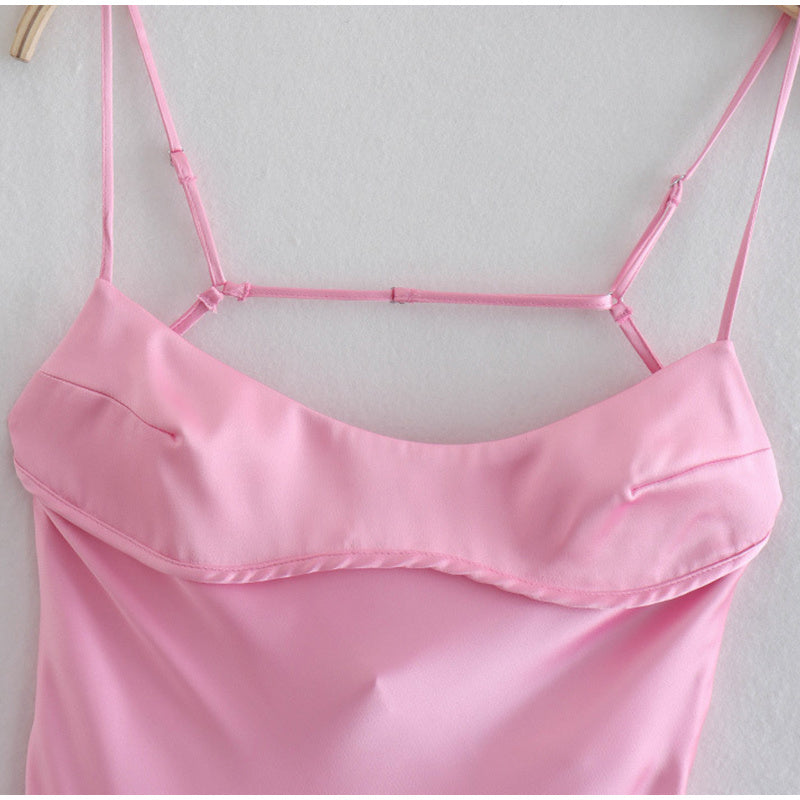The Amélie Satin Dress