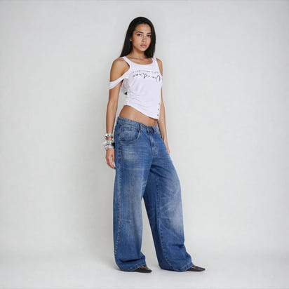 Léonie – Wide Denim