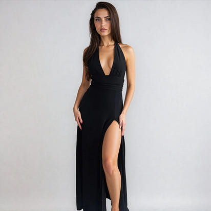 Janice - Slit Dress