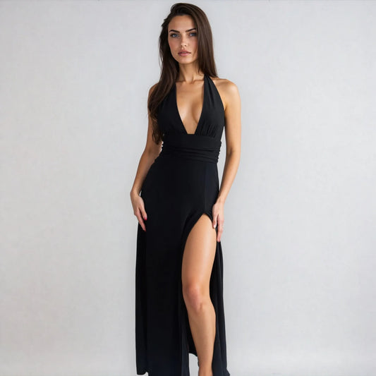 Janice - Slit Dress