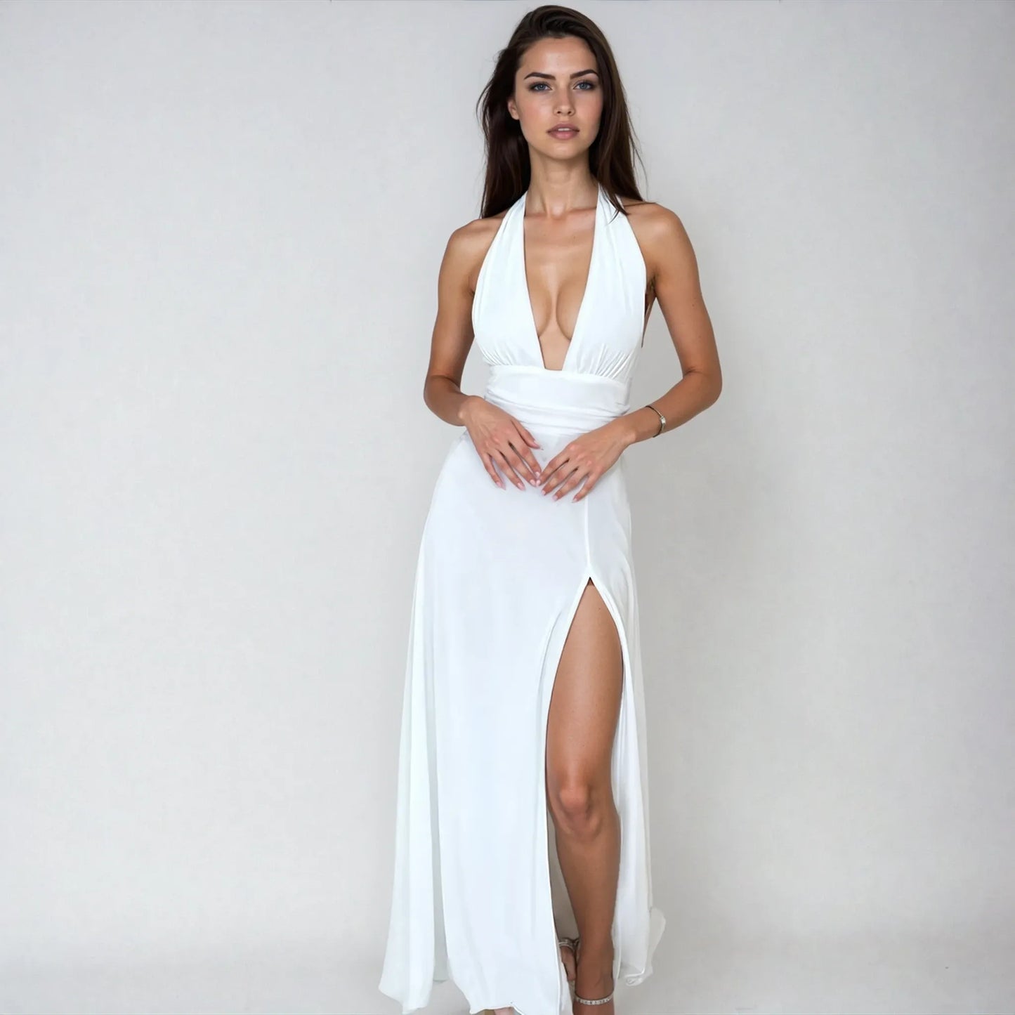 Janice - Slit Dress