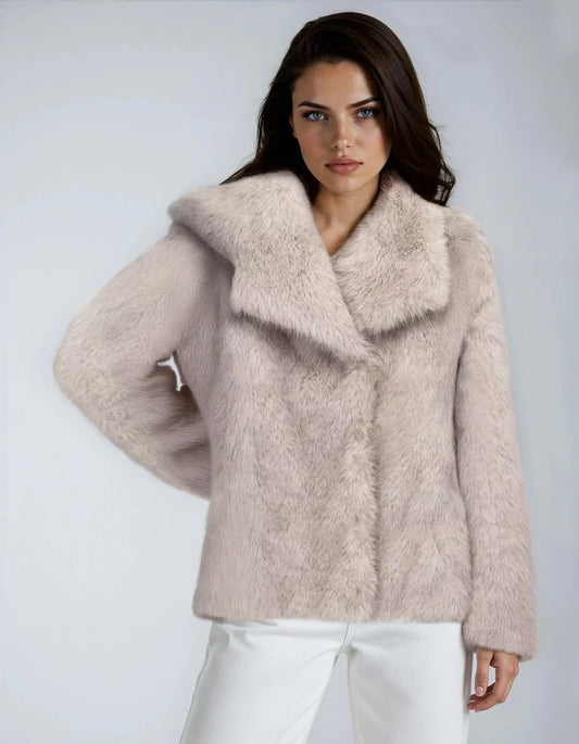 Amy - Fluffy Winter Coat