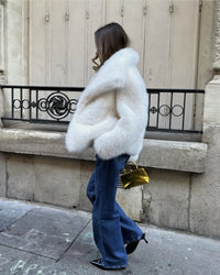 Amy - Puszysty zimowy płaszcz 